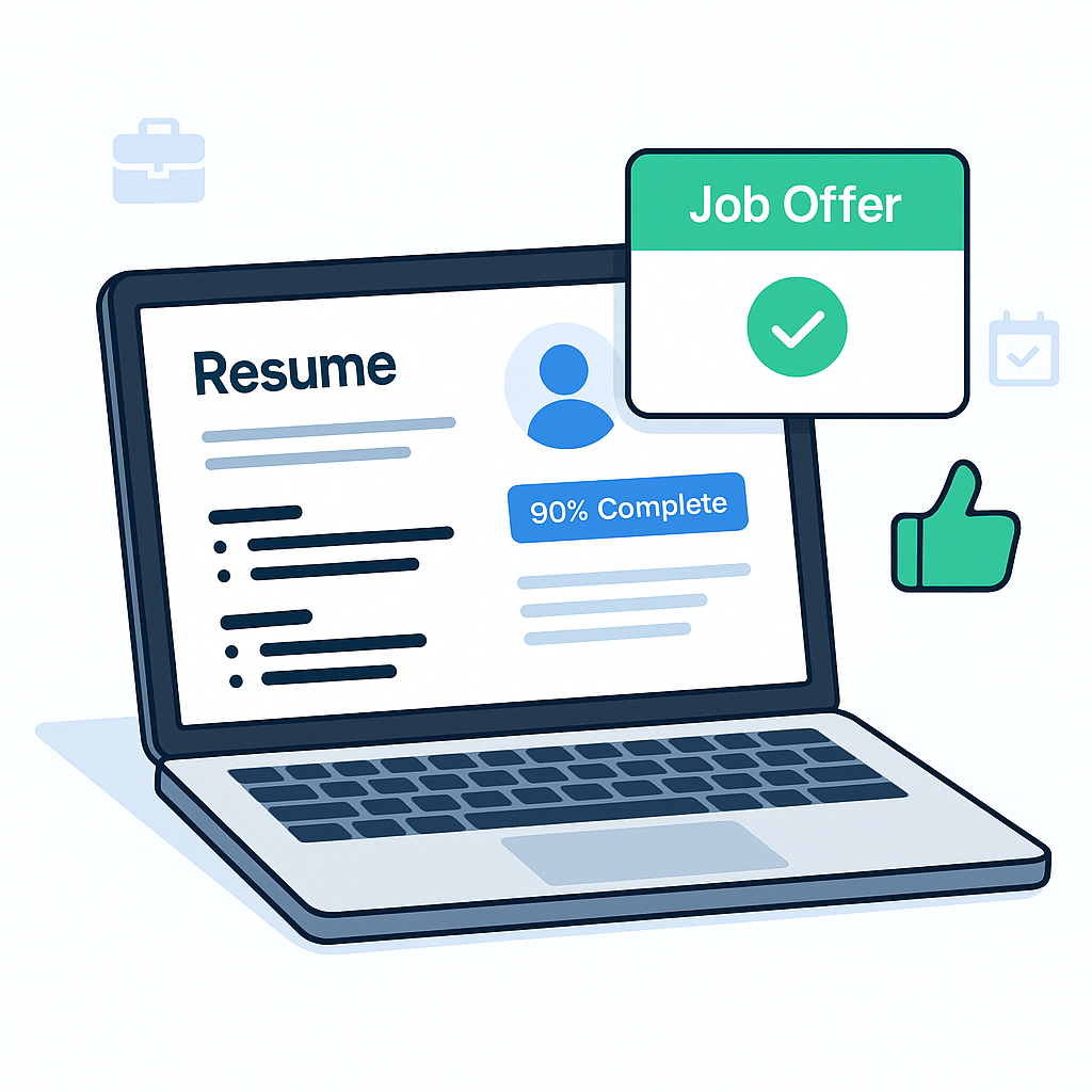 Professional Resume Builder and Career Development Platform