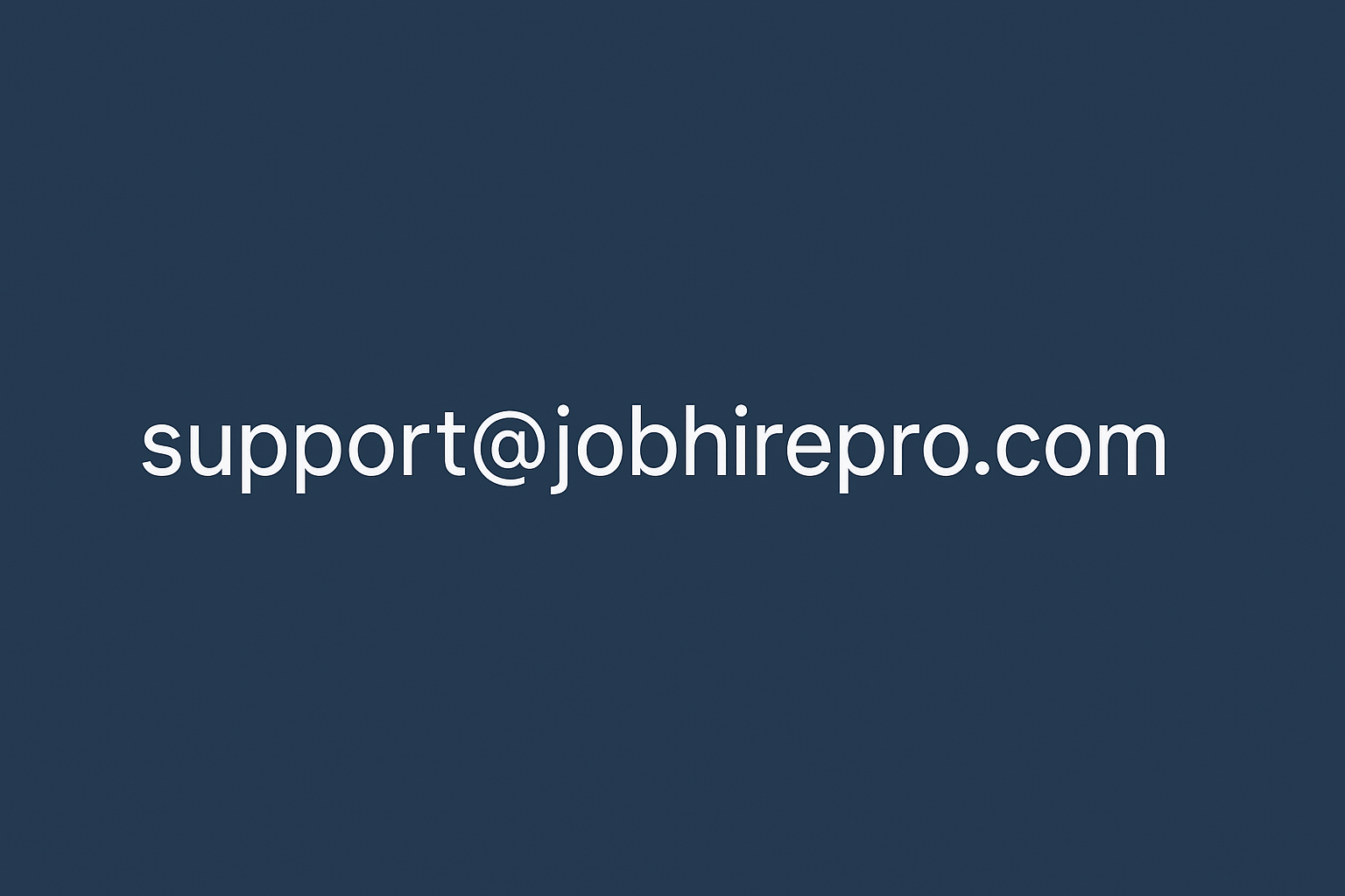 Support Email